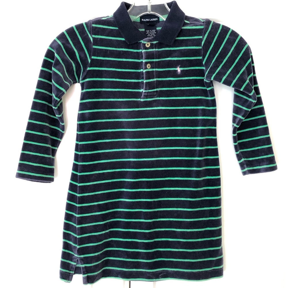 Ralph Lauren Polo style velour dress 4T